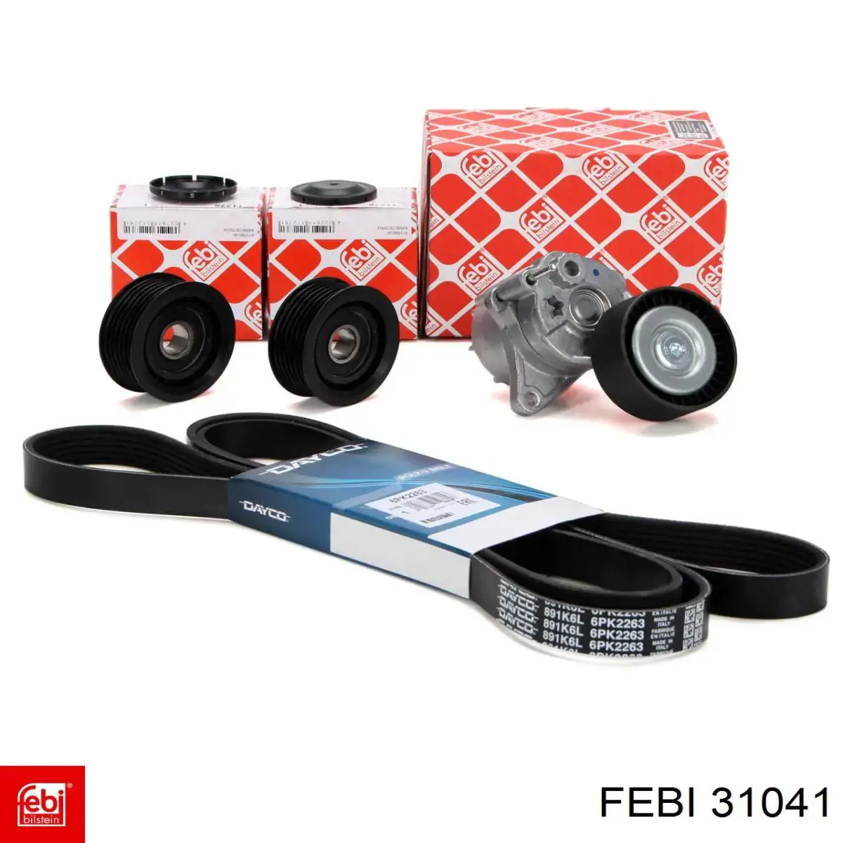 Сайлентблок задньої балки/підрамника Febi 31041 ціна, від 153.15 USD
