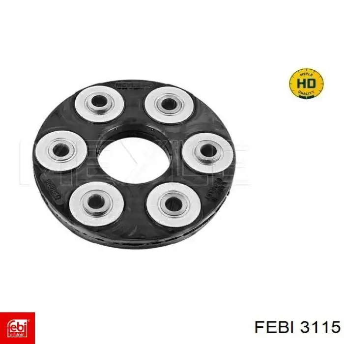 Підшипник маточини передньої/задньої Febi 3115 ціна, від 7.84 USD