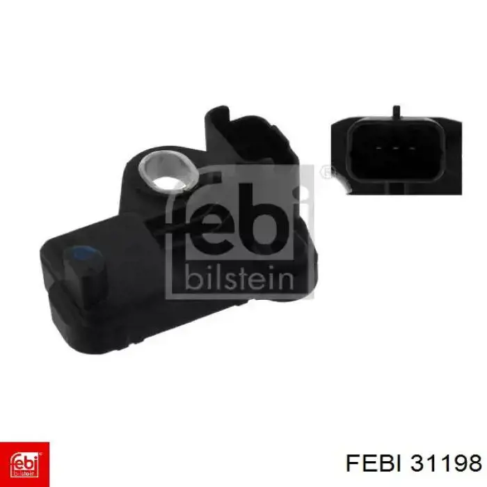 Купити 31198 Febi Датчик положення (оборотів) коленвалу