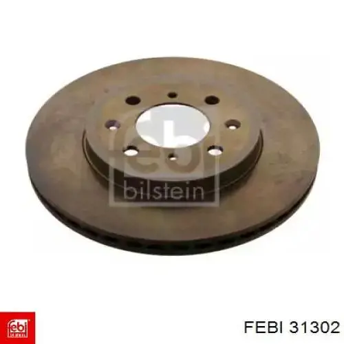Диск переднього гальма Febi 31302 ціна, від 31.75 USD