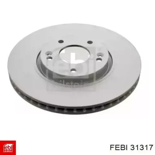Диск гальмівний передній Febi 31317