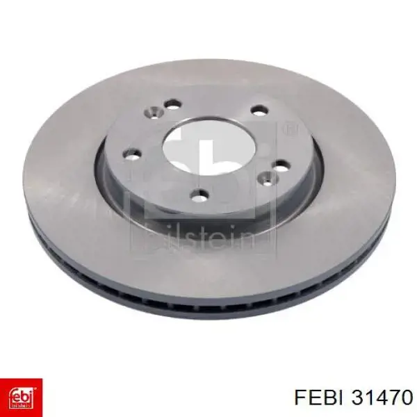 Диск переднього гальма Febi 31470 ціна, від 41.24 USD
