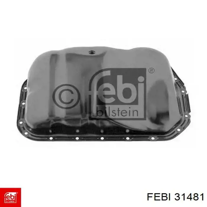 Купити 31481 Febi Піддон масляний картера двигуна, нижня частина
