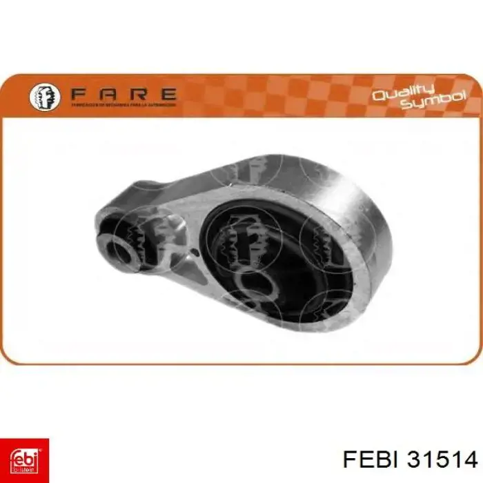 Подушка двигуна задня 31514 Febi