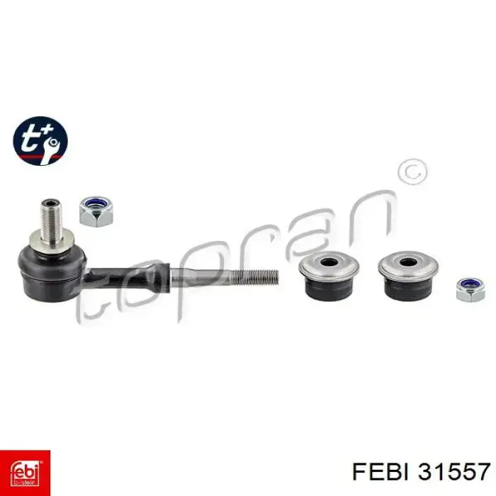 Лінк стабілізатора, заднього Febi 31557 ціна, від 13.36 USD