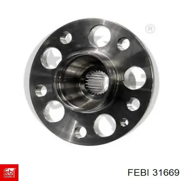 Маточина колеса передня Febi 31669 ціна, від 34.26 USD