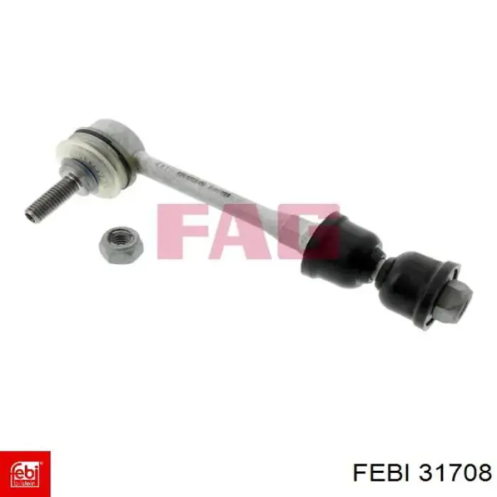 Лінк стабілізатора, заднього Febi 31708 ціна, від 8.86 USD