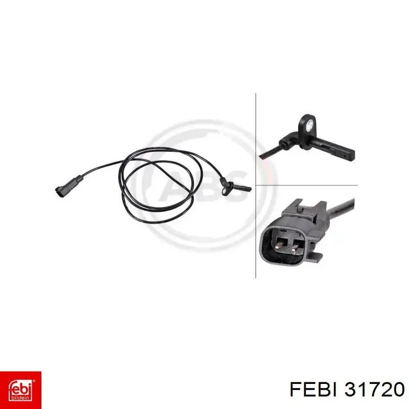 Тяга рульова Febi 31720