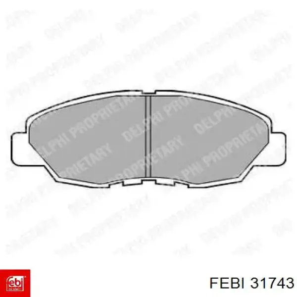 Купити 31743 Febi Шків генератора