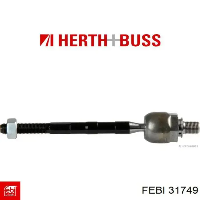 Тяга рульова поперечна Febi 31749 ціна, від 12.63 USD