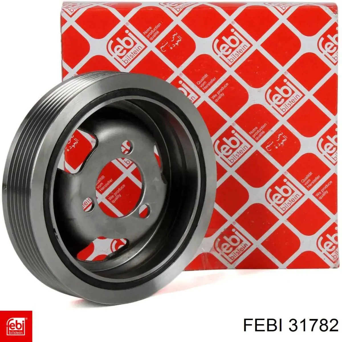 Шків колінвала (демпфер ) Febi 31782 ціна, від 39.60 USD