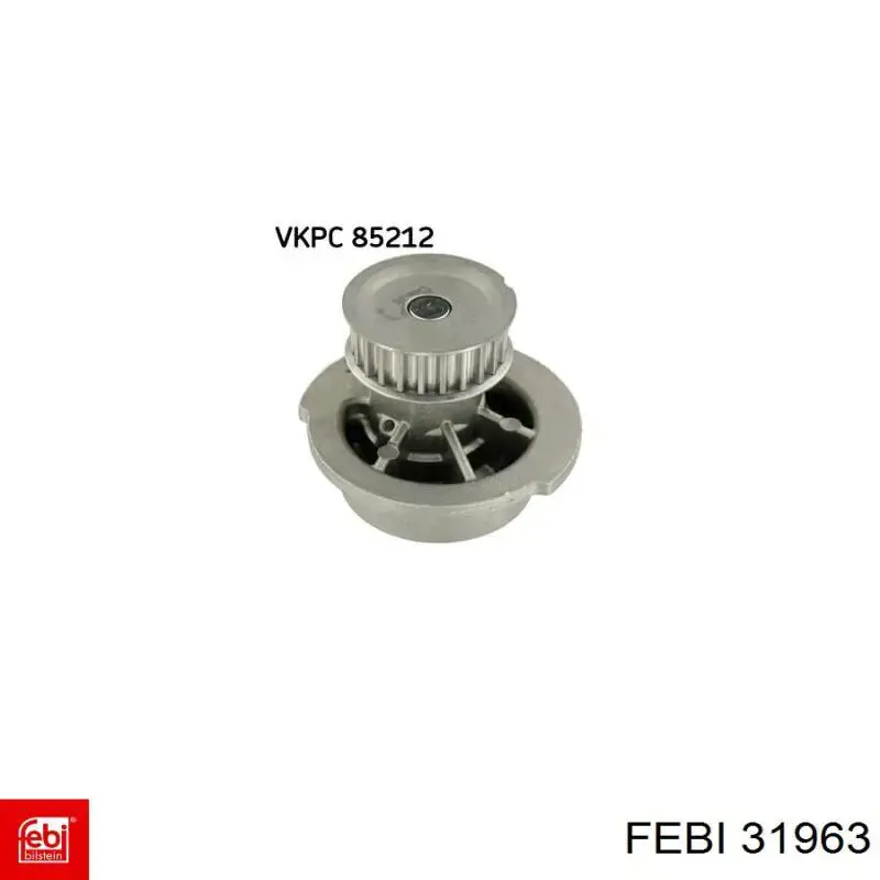 Подушка задньої балки Febi 31963 ціна, від 31.82 USD