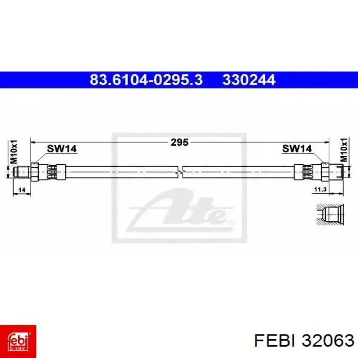 Купити 32063 Febi Солдатик правий