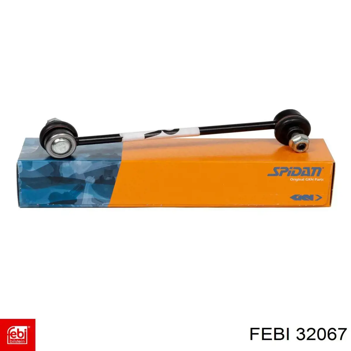 Стійка стабілізатора, переднього, права Febi 32067 ціна, від 6.72 USD