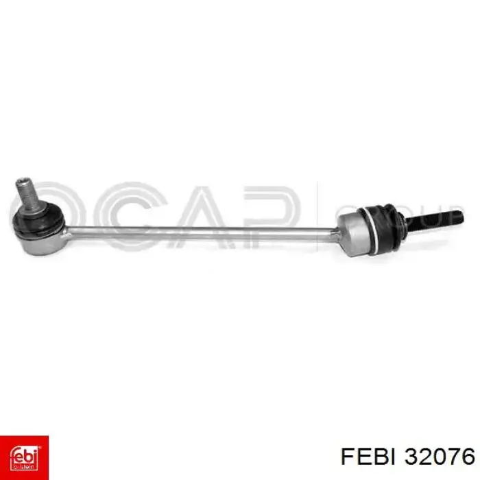 Стійка стабілізатора, переднього, права Febi 32076 ціна, від 20.75 USD