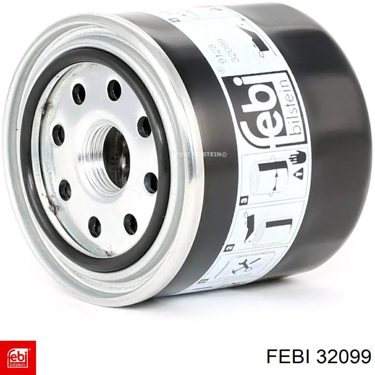 Купити 32099 Febi Фільтр очищення масла відцентровий