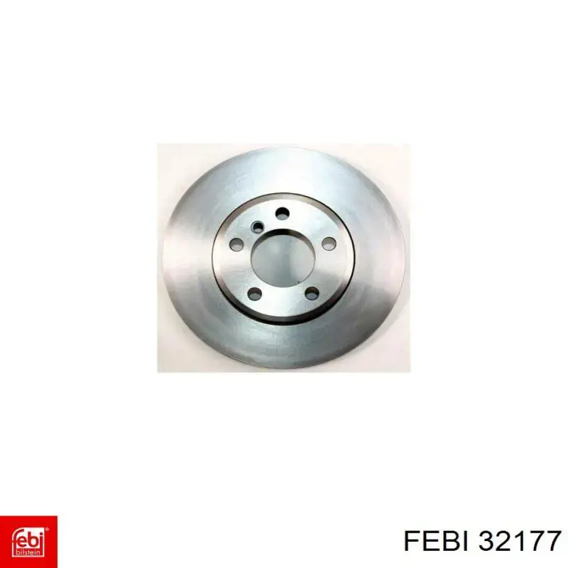 32177 Febi диск гальмівний передній