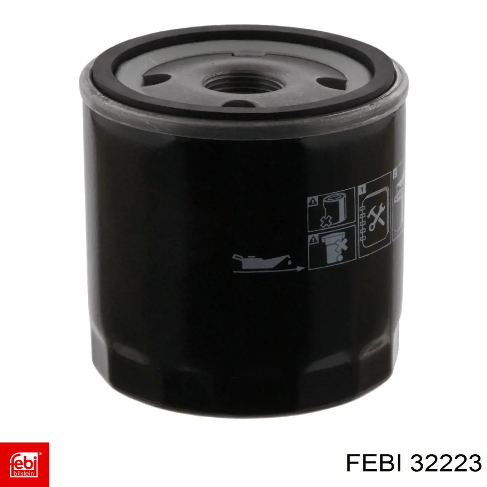 Масляний фільтр двигуна Febi 32223 ціна, від 5.07 USD