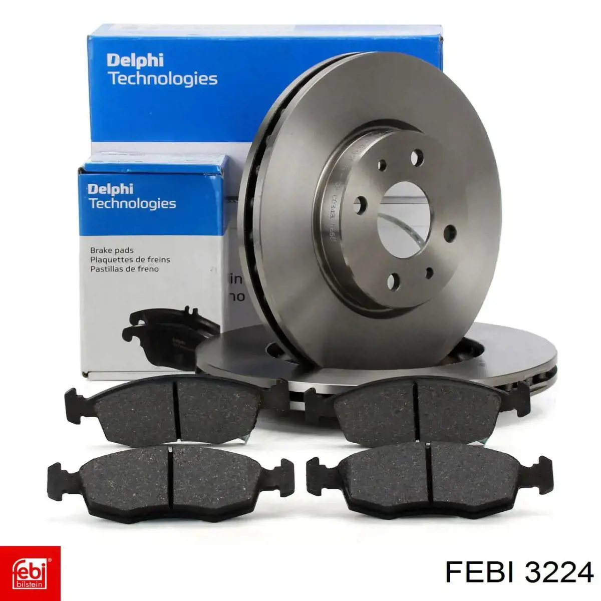 Ремкомплект помпи води 3224 Febi