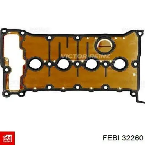 Прокладка клапанної кришки двигуна Febi 32260 ціна, від 19.11 USD