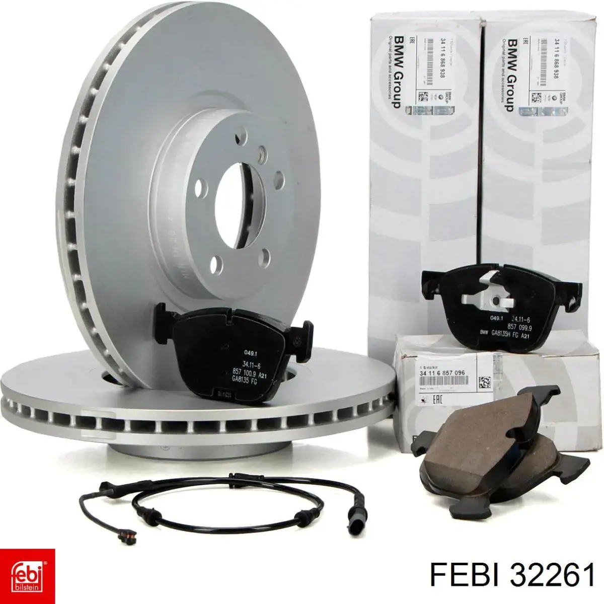 Купити 32261 Febi Ротор гальмівний