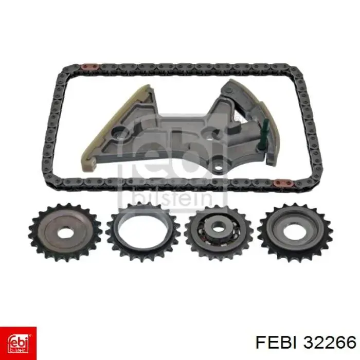 Ланцюг масляного насоса, комплект Febi 32266 ціна, від 171.05 USD