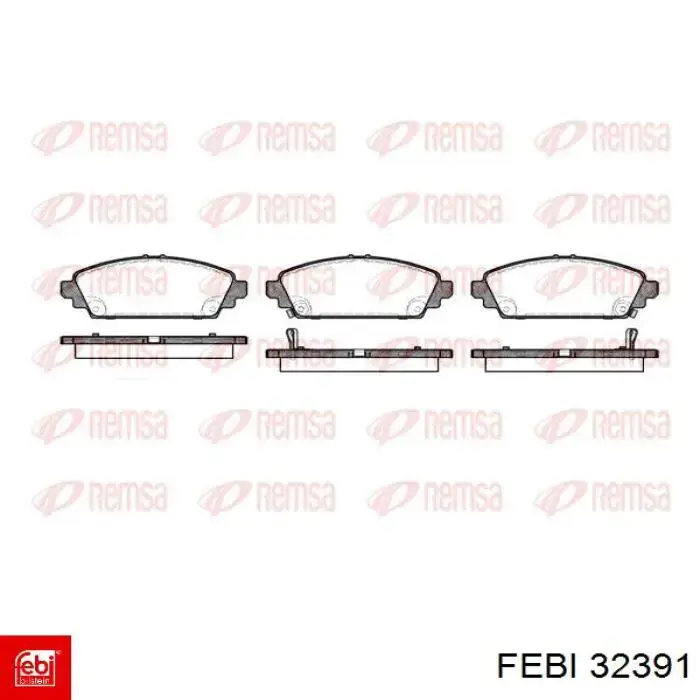 Кільце ABS Febi 32391 ціна, від 11.83 USD