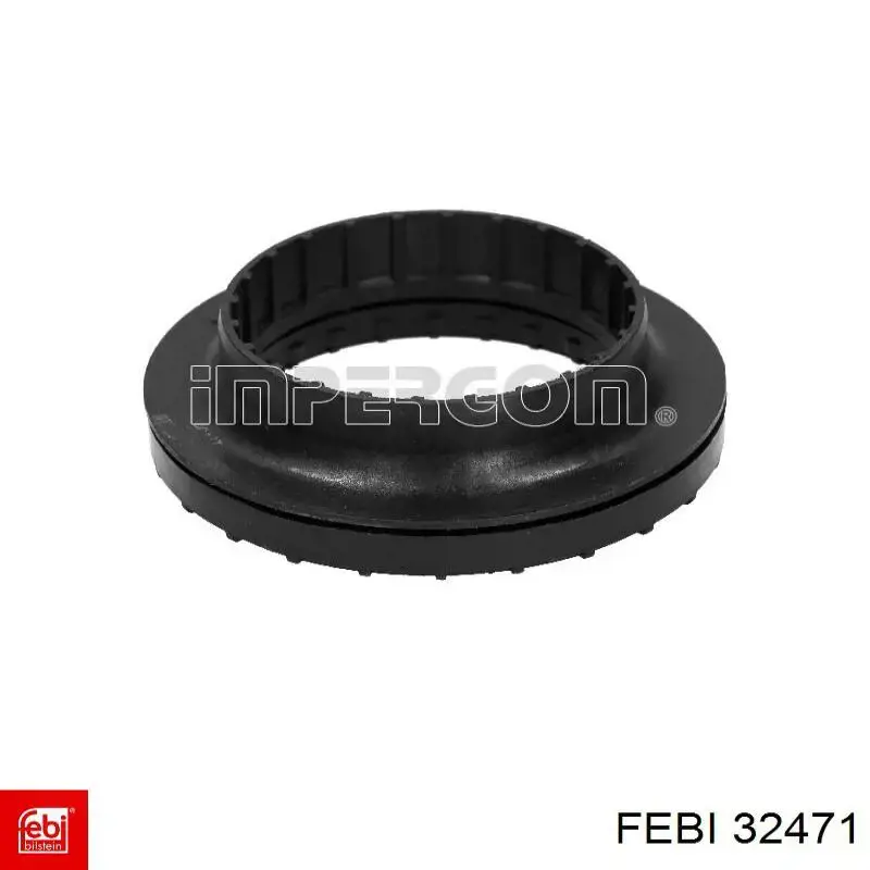Сальник коленвала двигуна, передній Febi 32471 ціна, від 8.55 USD