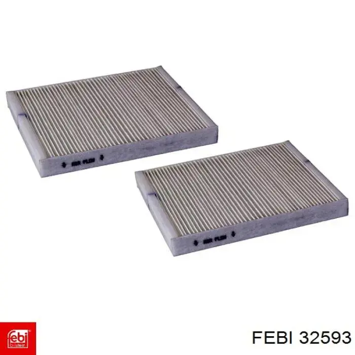Купити 32593 Febi Фільтр салону вугільний