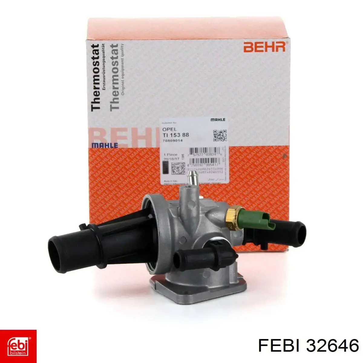 Кожух термостата Febi 32646 ціна, від 55.73 USD
