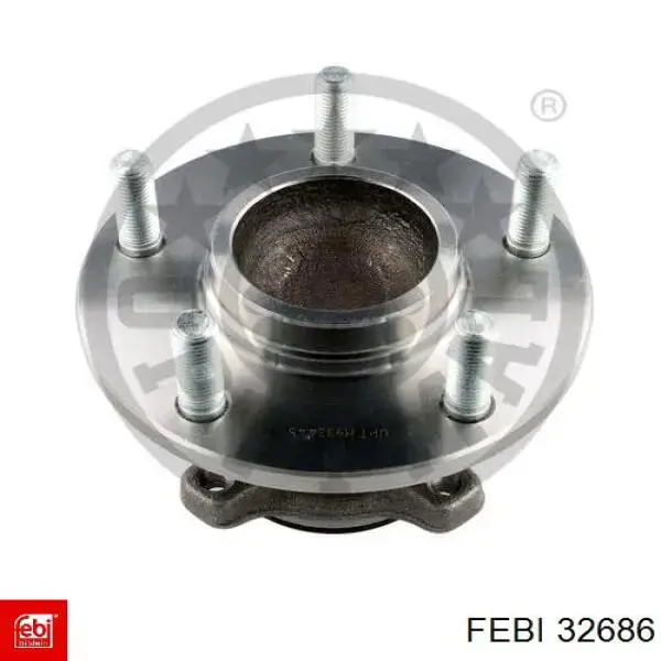 Задня маточина 32686 Febi