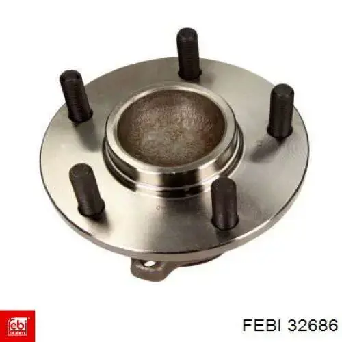 Купити 32686 Febi Підшипник ступиці колеса