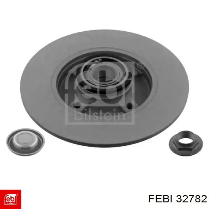 Купити 32782 Febi Диск заднього гальма