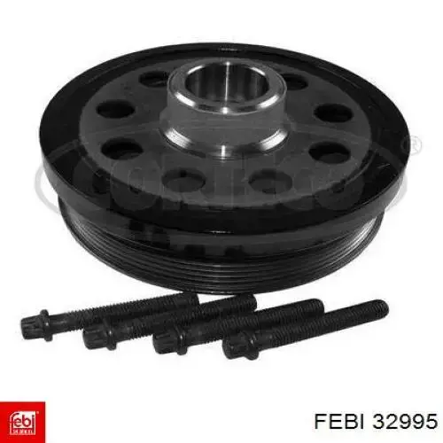 Шків колінвала (демпфер ) Febi 32995 ціна, від 179.28 USD