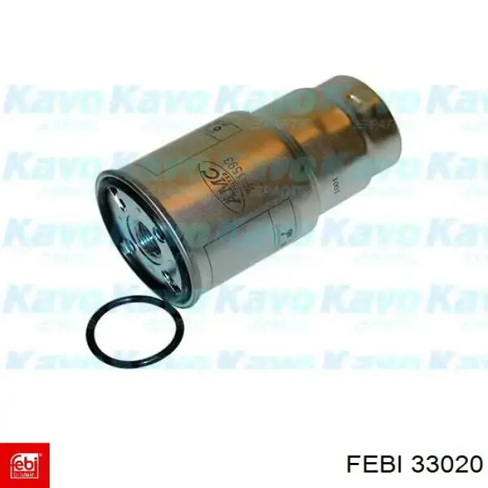 Купити 33020 Febi Шланг гальмівний задній, правий