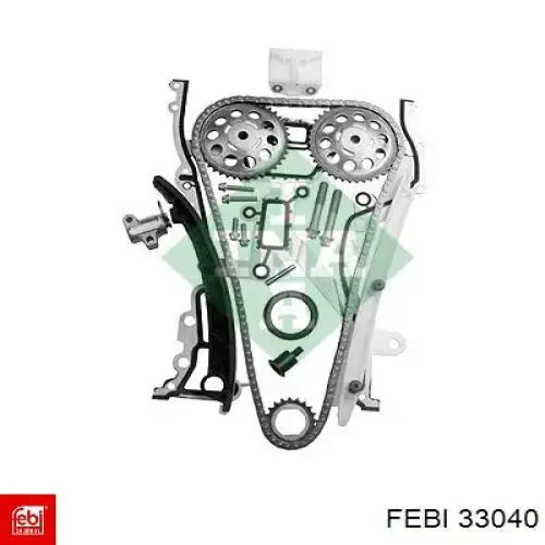 Комплект ланцюга ГРМ на Opel Astra H L35