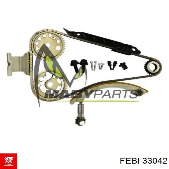 Ланцюг ГРМ, комплект Febi 33042 ціна, від 193.23 USD