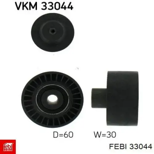 Натягувач ланцюга ГРМ 33044 Febi