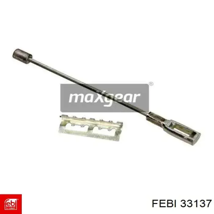 Трос ручного гальма задній, правий/лівий Febi 33137 ціна, від 2.82 USD