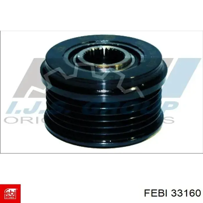 Шків генератора 33160 Febi