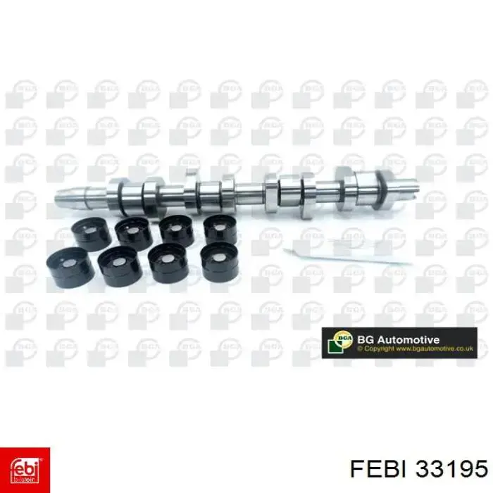 Розподільний вал двигуна, комплект Febi 33195 ціна, від 316.73 USD