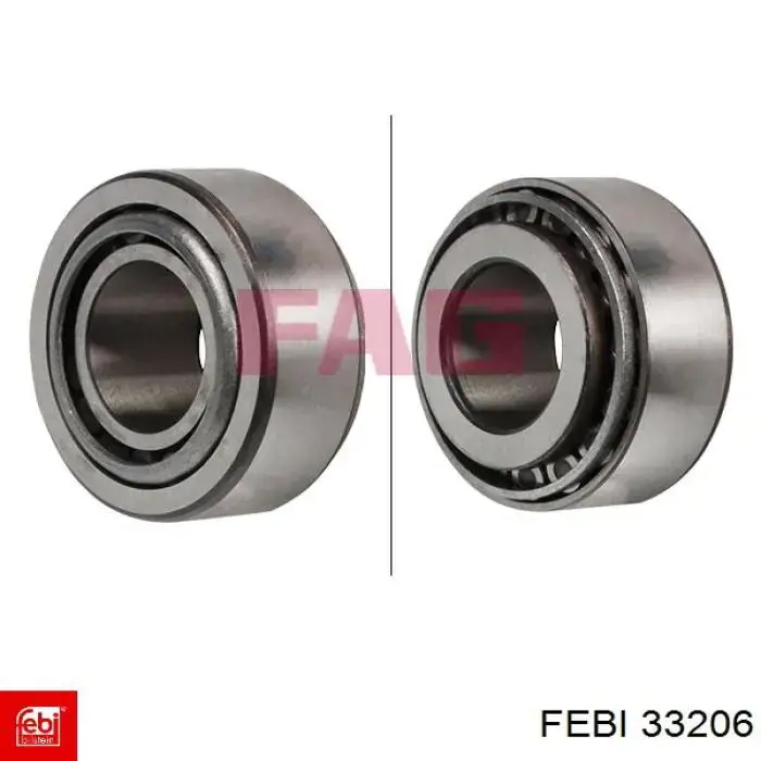 Подушка (опора) двигуна, ліва Febi 33206 ціна, від 14.07 USD