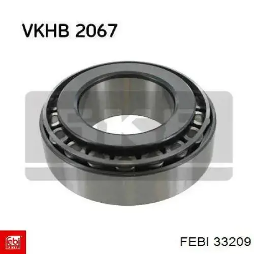 Правий важіль передній нижній підвіски Febi 33209