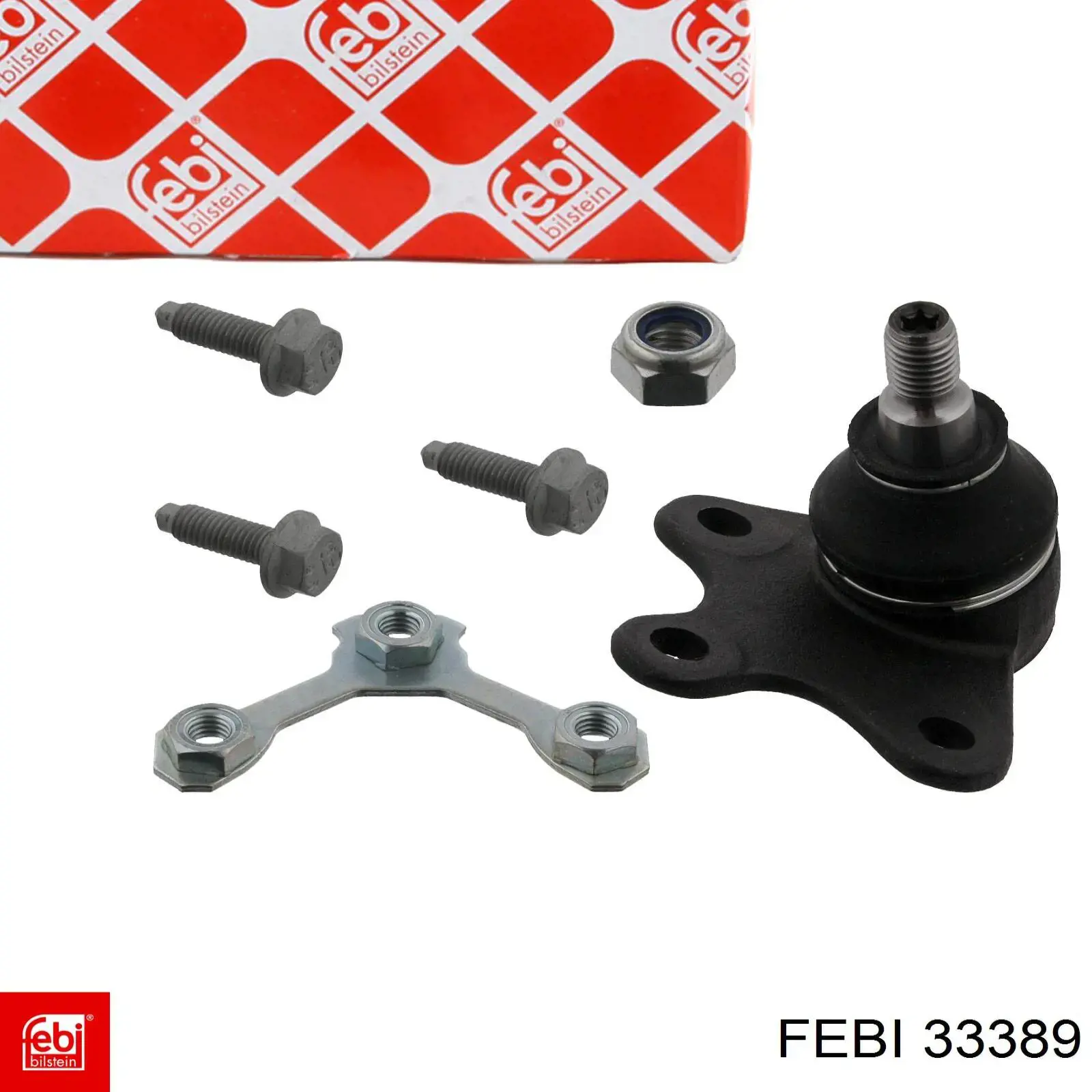 Подушка амортизатора переднього Febi 33389