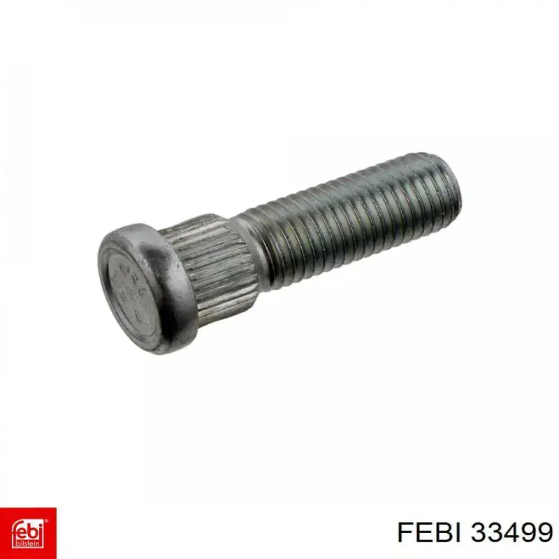 Шпилька колісна передня Febi 33499 ціна, від 2.76 USD