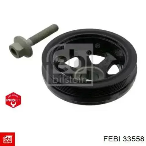 Шків колінвала (демпфер ) Febi 33558 ціна, від 164.59 USD