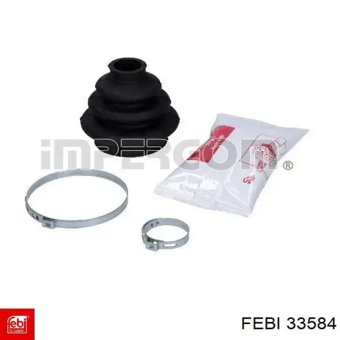 Тяга рульова поперечна Febi 33584 ціна, від 11.74 USD