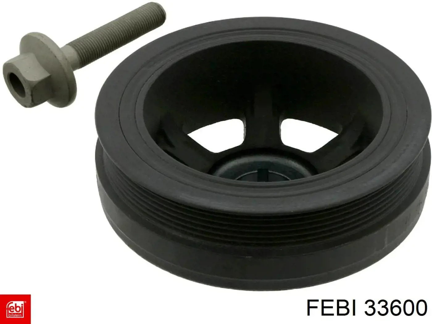 Шків колінвала (демпфер ) Febi 33600 ціна, від 44.05 USD