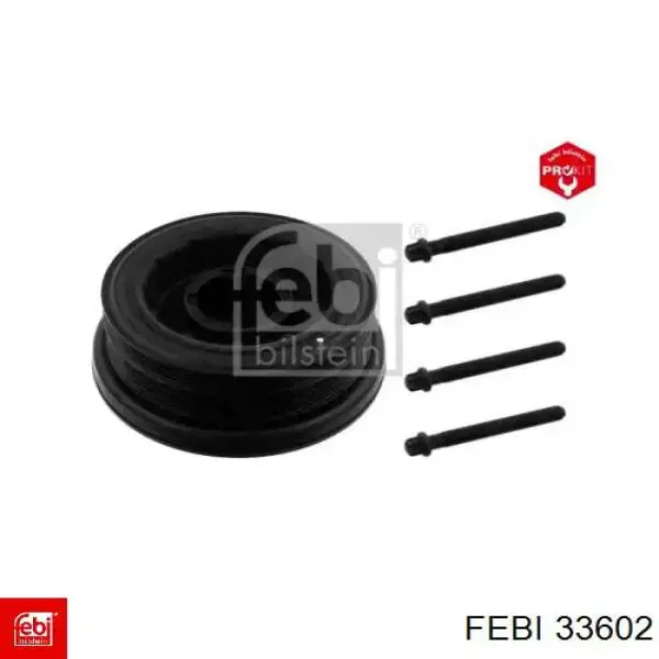 Шків колінвала (демпфер ) Febi 33602 ціна, від 220.38 USD