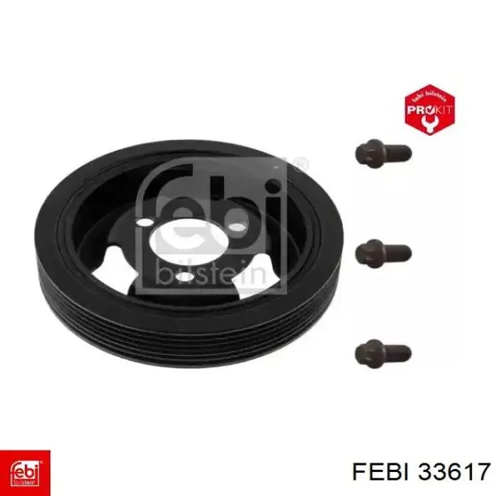 Купити 33617 Febi Шків колінчастого вала